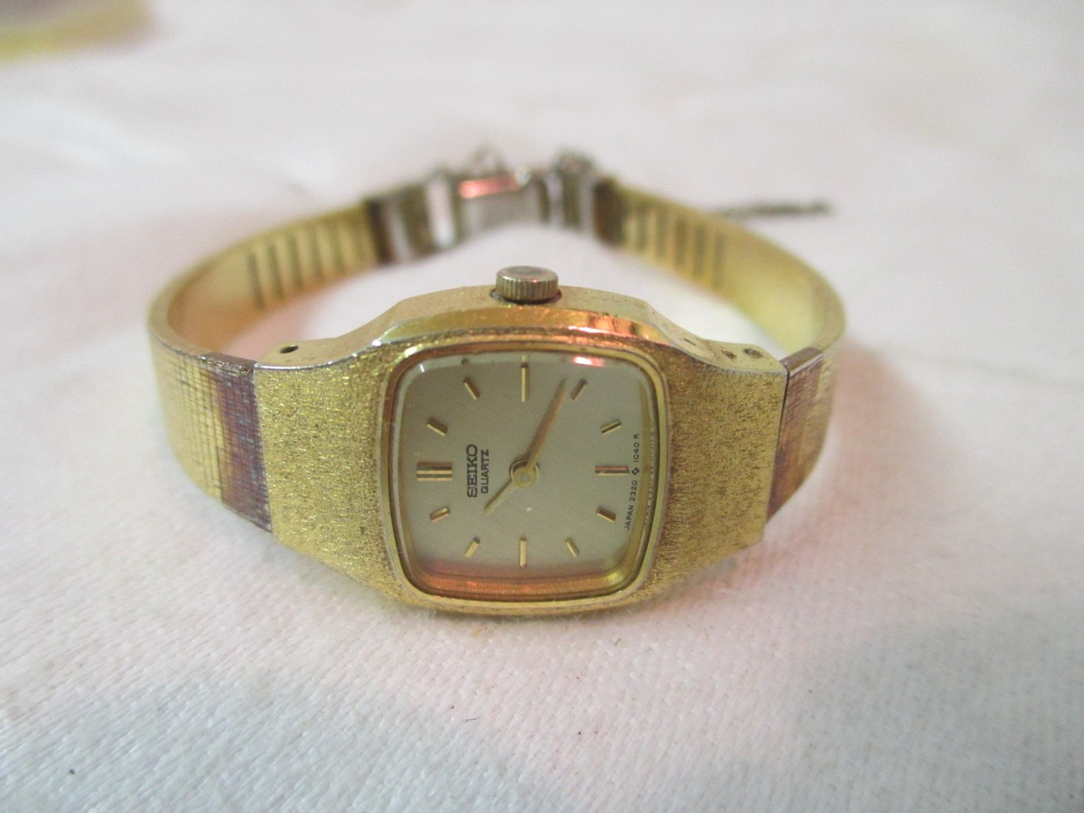 10 06-409423-24 [Y]【A】 SEIKO セイコー KING QUARTZ キングクォーツ  