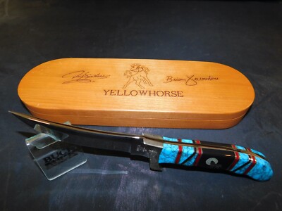 BUCK KNIFE LIMITED EDITION 402 AKONUA HOWLING WOLF DAVID BUCK KNIFE LIMITED EDITION 402 AKONUA HOWLING WOLF DAVID