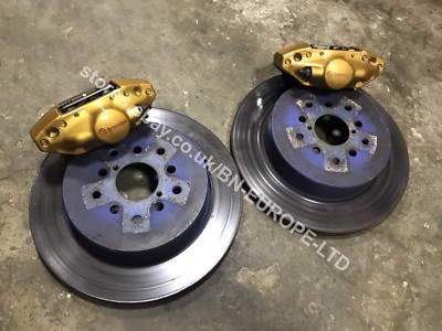 Rear Brembo Brake Calipers & Discs For: Subaru Impreza GC8 GF8 WRX