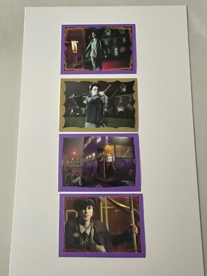 Azkaban Sticker HARRY POTTER And The Prisoner of Azkaban Panini Stickers LOT OF 4 (10 ...