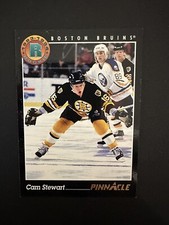 1993 Pinnacle  #434 Cam Stewart - Bruins Rookie Card