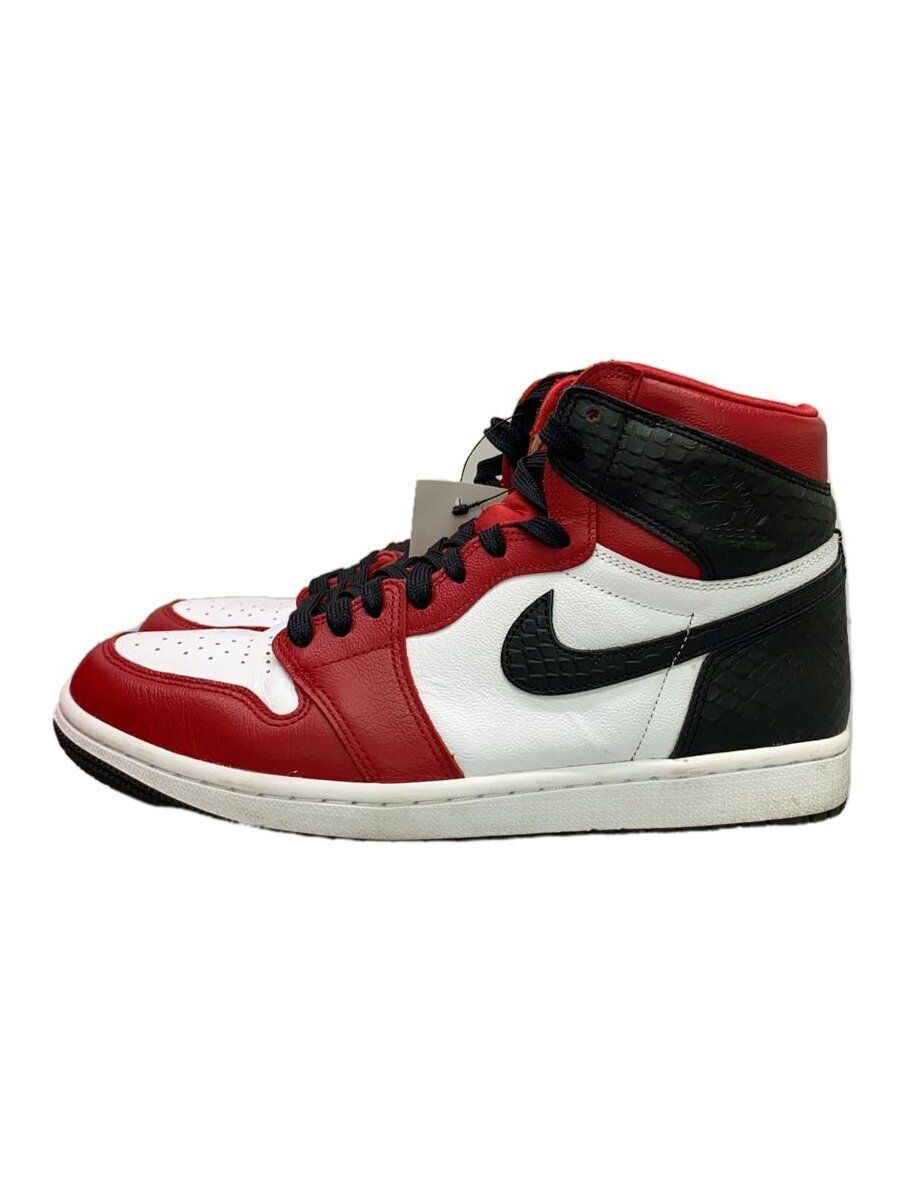 Nike High Top Sneakers AIR JORDAN 1 RETRO OG 26 cm RED Used | eBay