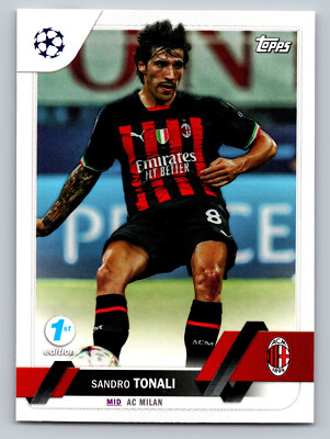  2023-23 TOPPS 1st Edition UCC 128 Sandro Tonali (AC Milan)