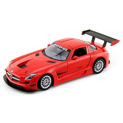 73356 BY MOTOR MAX  Mercedes-Benz SLS AMG GT3 1:24 RED Timeless Legends DIECAST