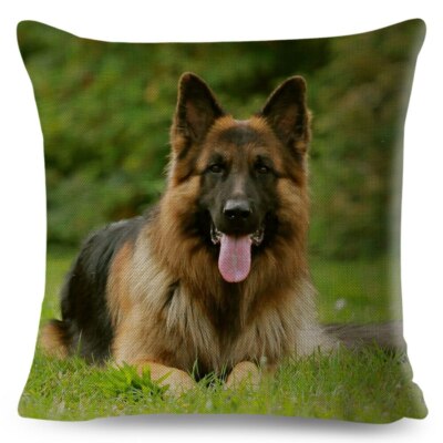 Kissenbezug Kissenbezug Hund Deutscher Schäferhund 45x45 cm 