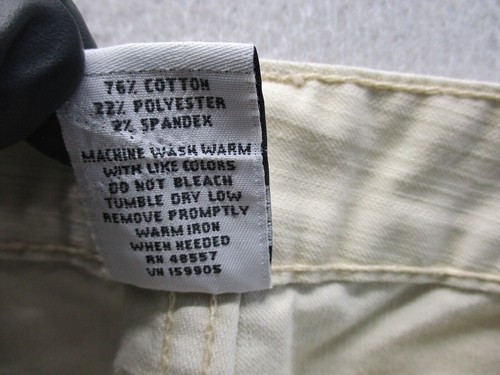 ellemeno beige pants sz 3 - Picture 6 of 8