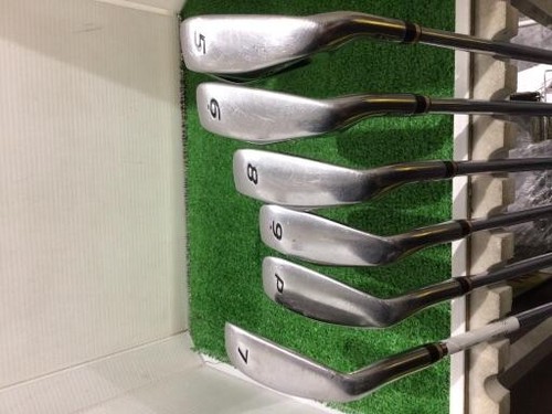 Mizuno JPX A25 Iron Set 6 Clubs 5-Pw Nippon 950GH HT SR Flex - Picture 2 of 5