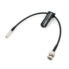 Timecode Cable for Canon R5C DIN 1.0/2.3 to BNC Male Time Code Cable 12inches