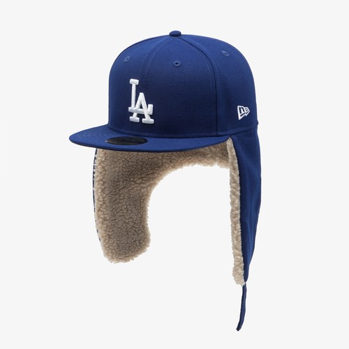 New Era MLB Los Angeles Dodgers Dog Ear Size Cap, Blue eBay