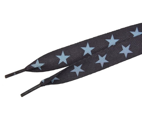 Fashion Flat Shoelace "Star" Sneakers Shoelace One Pair - Picture 17 of 33