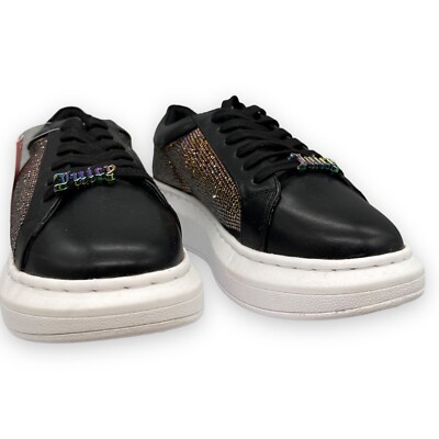 Juicy Couture Shoes Womens Black Dorothy Rhinestone