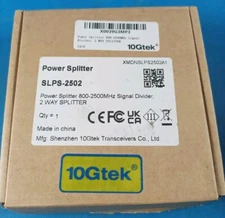 2 Way Power Splitter SLPS-2502, 10Gtek, 800-2500MHz