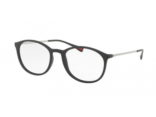Montatura Occhiali da Vista Prada Linea Rossa Autentici PS 04HV nero DG01O1  | eBay