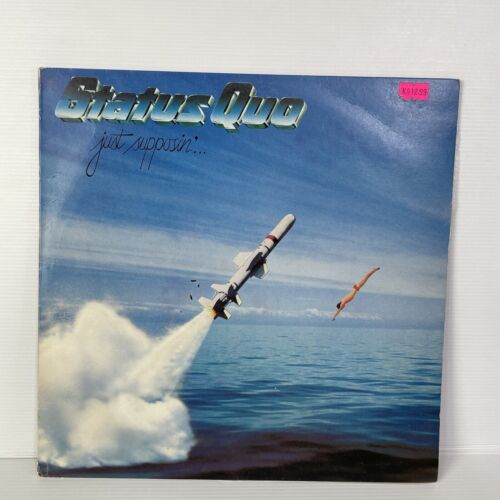 Status Quo Just Supposin Vinyl LP Record 1980 AUS Press Vertigo 6302 057