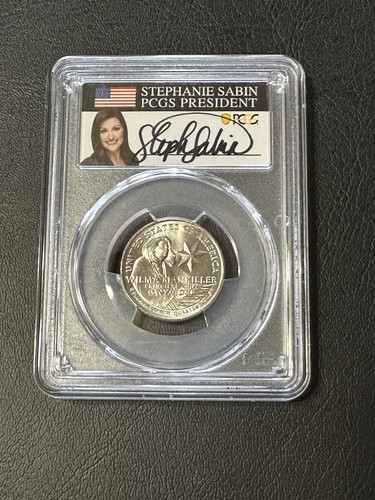 2022 -P PCGS MS66 Wilma MankillerFirst Day Of Issue. - Picture 2 of 6