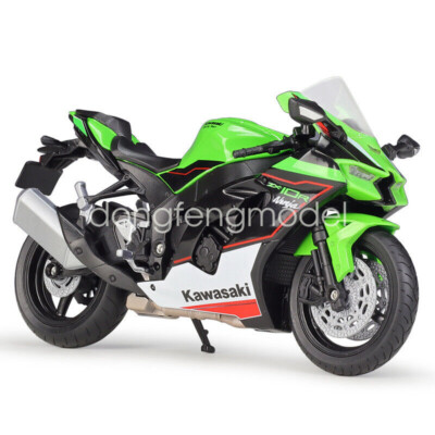 カワサキ Ninja ZX-10R 1/12 スケール ミニカー 1:12 Kawasaki Ninja ZX-10R 2021 Motorcycle Model Diecast