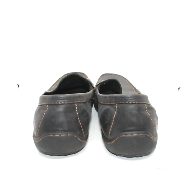 Born Mens Black Leather Slip On‎ Loafers Driving Mocassins sz 10M Driver Shoes Born | Shoes | Born Mens Size 9 Liam Black Full Grain  main image 3