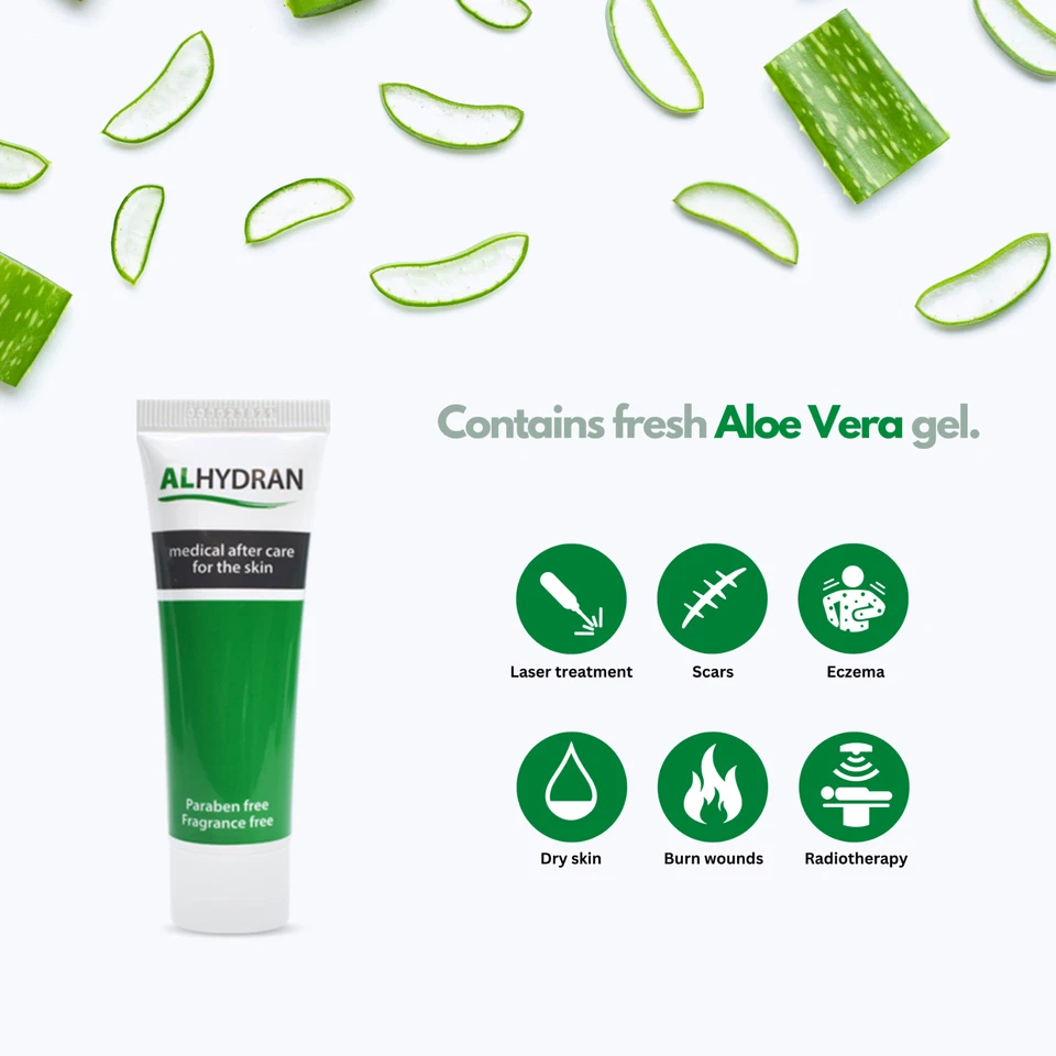 Alhydran Skin Repair Cream for (Scars, Burn wound, Eczema, Itching, Surgery) - Image 2 of 4