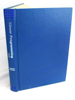 1975 4th Ed. Linear Programming Methods And Applications Saul I