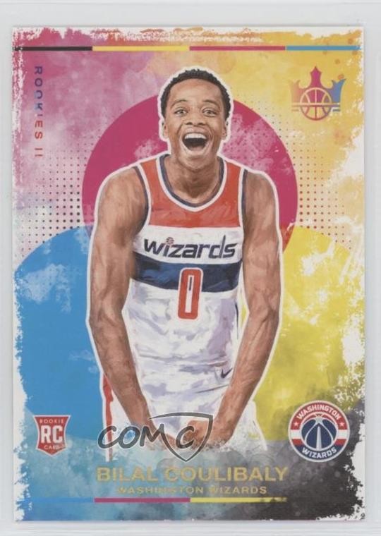 2023-24 Panini Court Kings Rookies II Bilal Coulibaly #118 Rookie RC 11x6