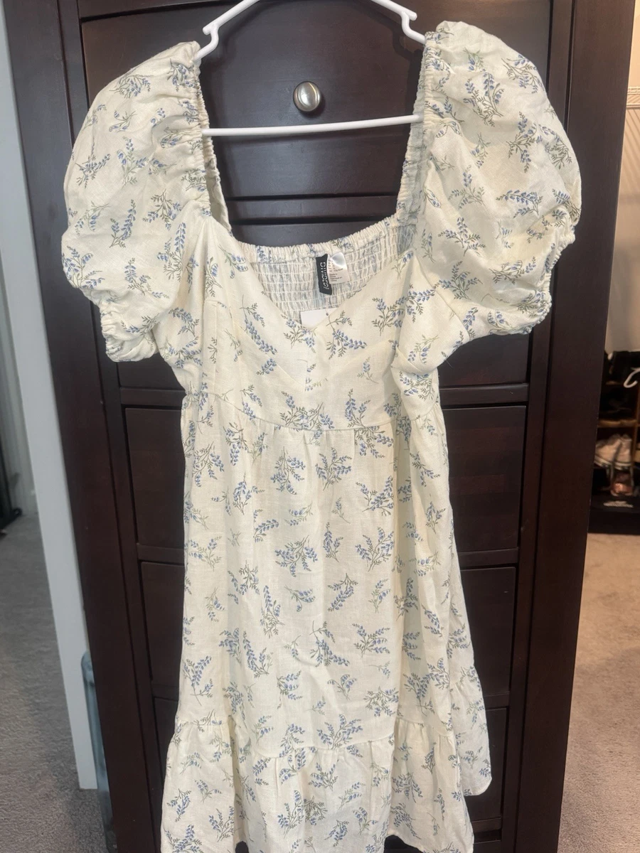 chinese dress ladies Floral Linen Maxi Dress – Handmade Long Sleeve Vintage Swing Dress main image 1