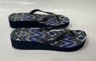Tory Burch Womens Black Slip-On Wedge Heel Comfort Flip Flop Sandals — photo 2