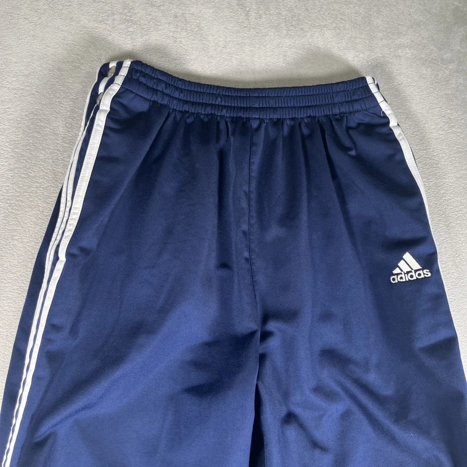 VTG Adidas Tear Away Pants Mens M Hidden Snap Breakaway Track Athletic 90s-EUC - Image 3 of 4