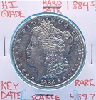 1884 S Morgan Silver Dollar High Grade Genuine U. S. Mint Rare Key Coin 4897