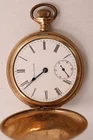 Antique Waltham Traveler Gold Filled Pocket Watch, Pre-owned, Runs  (EB#42-005)