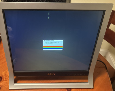 Sony SDM-HS95P LCD Monitor 19 Inch 1280x1024 12ms Response Retro Gaming Vintage