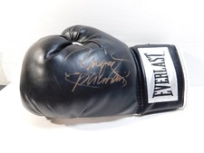 Manny Pacquiao Signed Black Everlast Glove