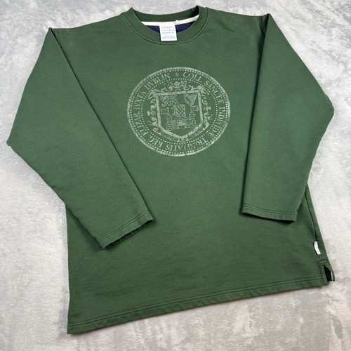 Vintage Trinity College Dublin Crewneck Sweatshirt Green Ireland University L