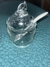 Heinz Noble & Co. - Anchor Works Horseradish Jar With Spoon