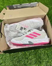 Adidas All White Casual Trainers Gym Shoes Women's Running Activewear Size UK 5