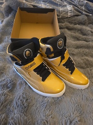 Osiris Rize Ultra 1372 1963 Mens Gold Sneakers Size 11 -- BRAND NEW!