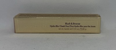 Stila Blush and Bronze Hydro Blur Cheek Duo for Women ~ Papaya and Tan ~ 0.33 oz
