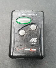 Vintage Beeper / Pager Motorola Flex Black Handheld Verizon TESTED And Works