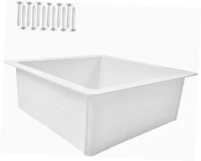  RV Vent Fan Ceiling Garnish Trim Ring 14"x14" with Deep 5.6" Vertical Leg 