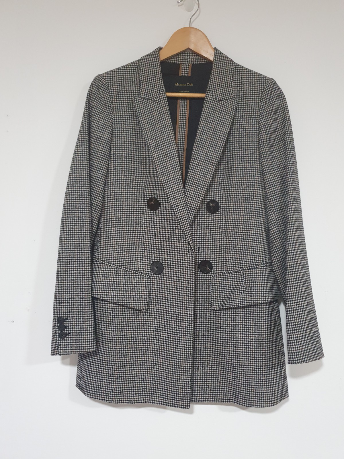 NEW Massimo Dutti Tailored Oversized Jacket Blazer Size 8 RRP £139