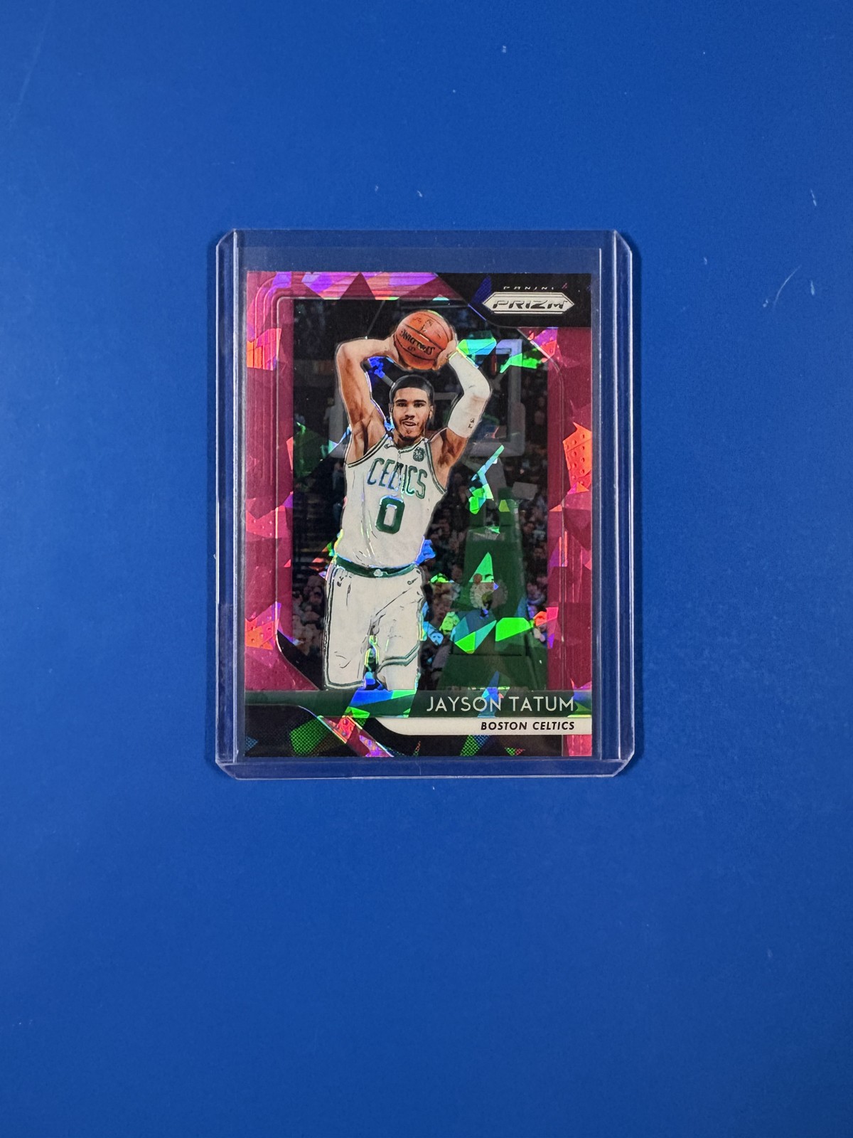 2018-19 Panini Prizm - Jayson Tatum #118 Pink Ice Prizm