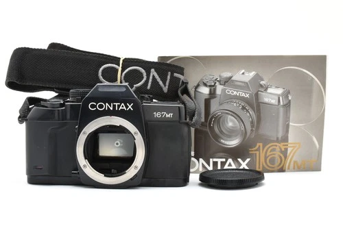 LCD Works ! [Almost MINT] CONTAX 167MT SLR 35mm Film Camera Body From JAPAN