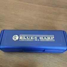 Hohner 532/20 MS A Blues Harp D-78647 Trossingen Germany M533106 with Case