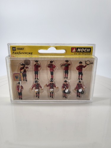 Todavía escala H0 15583 juego de figuras "Tren fanfaren" en embalaje original | Zustand: Gebraucht