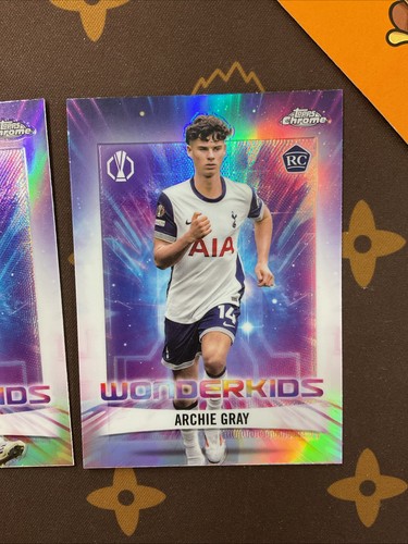 Lotto Carte Topps Chrome Calcio - Wonderkids - Picture 5 of 9