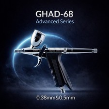 Gaahleri GHAD-68 Trigger Airbrush 0.38+0.5mm Advanced RM24 Tracked