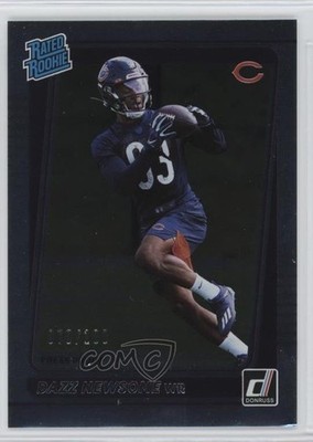 2021 Panini Donruss Rated Press Proof Silver /100 Dazz Newsome Rookie RC 1d0h
