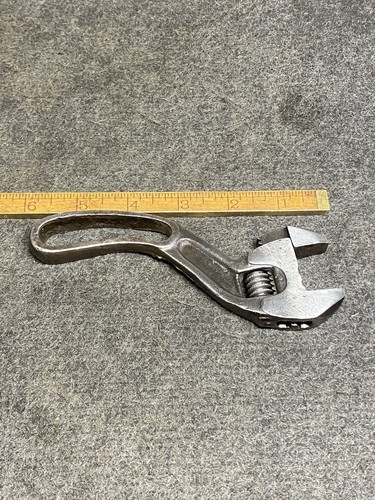 Vintage 6” Bemis And Call Style Offset Adjustable Wrench Unbranded USA - Picture 2 of 5