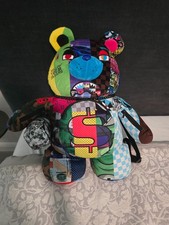 sprayground teddy bear limited edition backpa...