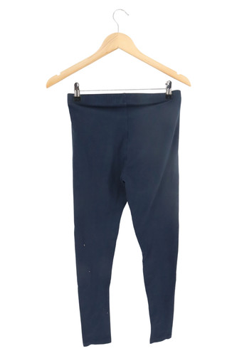 VIVANCE Leggings Donna Blu Basic Cotone Stretch (IT 40, EU 36) - Foto 2 di 2