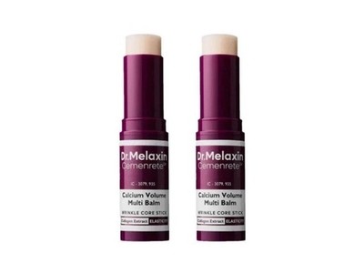 2PACK Dr.Melaxin Cemenrete Calcium Multi Balm - Anti Wrinkle Face & Eye Stick US